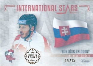 SKLADANÝ František OFS Classic 2019/2020 International Stars IS-FSK Limited Stamp /15