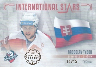 TYBOR Radoslav OFS Classic 2019/2020 International Stars IS-RTY Limited Stamp /15