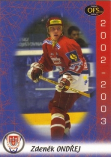 ONDŘEJ Zdeněk OFS 2002/2003 č. 182