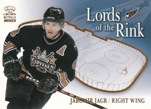 JÁGR Jaromír Pacific Crown Royale 2002/2003 Lords of the Rink č. 20