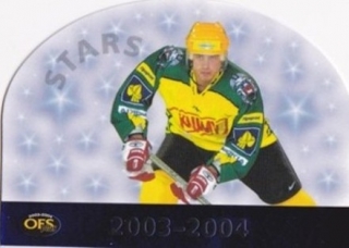 HAŠEK Jiří OFS 2003/2004 Stars Blue M10