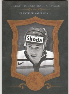 KABERLE František ml. OFS Classic 2020 Síň slávy českého hokeje SSCH-035 Black Cut /25