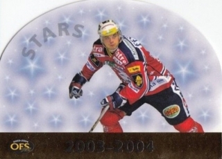 SÝKORA Petr OFS 2003/2004 Stars Gold M4