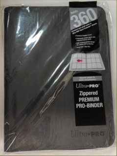 ALBUM Ultra Pro Zippered Premium Pro Binder černé na 360 karet