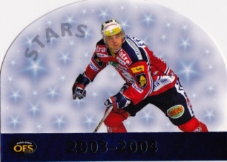 SÝKORA Petr OFS 2003/2004 Stars Blue M4