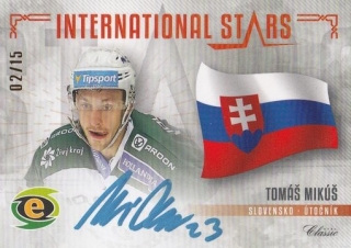 MIKÚŠ Tomáš OFS Classic 2020/2021 International Stars 19/20 IS-TMI Signature /15