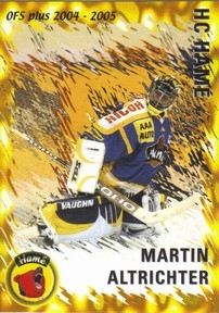 ALTRICHTER Martin OFS 2004/2005 Klubová karta Zlín
