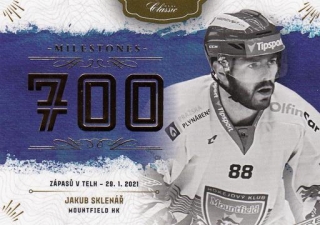 SKLENÁŘ Jakub OFS Classic 2020/2021 Milestones MS-JSK Gold /99