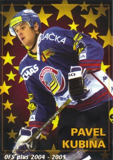 KUBINA Pavel OFS 2004/2005 Stars II S16 Seznam karet