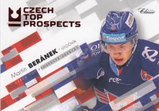 BERÁNEK Martin OFS Classic 2020/2021 Czech Top Prospects CTP-11 Red /55