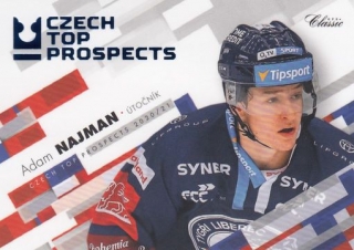 NAJMAN Adam OFS Classic 2020/2021 Czech Top Prospects CTP-16 Blue /66