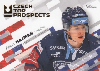 NAJMAN Adam OFS Classic 2020/2021 Czech Top Prospects CTP-16 Gold /77
