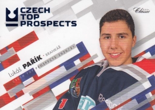 PAŘÍK Lukáš OFS Classic 2020/2021 Czech Top Prospects CTP-2 Blue /66