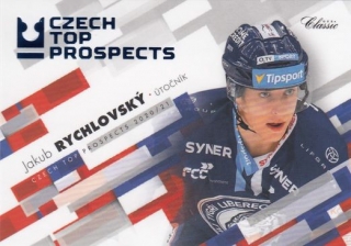 RYCHLOVSKÝ Jakub OFS Classic 2020/2021 Czech Top Prospects CTP-9 Blue /66