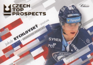 RYCHLOVSKÝ Jakub OFS Classic 2020/2021 Czech Top Prospects CTP-9 Gold /77
