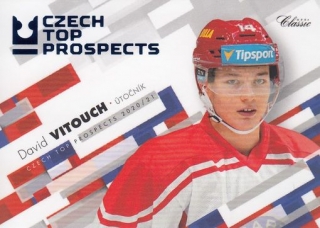 VITOUCH David OFS Classic 2020/2021 Czech Top Prospects CTP-14 Blue /66
