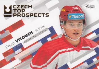 VITOUCH David OFS Classic 2020/2021 Czech Top Prospects CTP-14 Gold /77