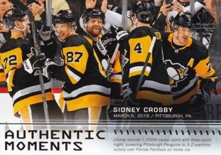 CROSBY Sidney UD SP Authentic 2019/2020 č. 102 AM