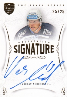 NEDOROST Václav OFS Classic The Final Series Authentic Signature TFS-VN Gold /25
