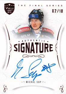 SUP Michal OFS Classic The Final Series Authentic Signature TFS-MS Red /10