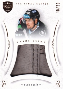 HOLÍK Petr OFS Classic The Final Series Game Used MEM-PK Gold /20