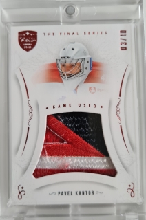 KANTOR Pavel OFS Classic The Final Series Game Used Jersey JER-PK Red /10