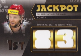 RŮŽIČKA Martin OFS Exclusive 2012/2013 Jackpot Points č. 1 /100